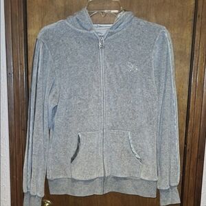 The Original Arizona Jean Company Grey Hoodie Butterfly Themed Size XL Has Flaws